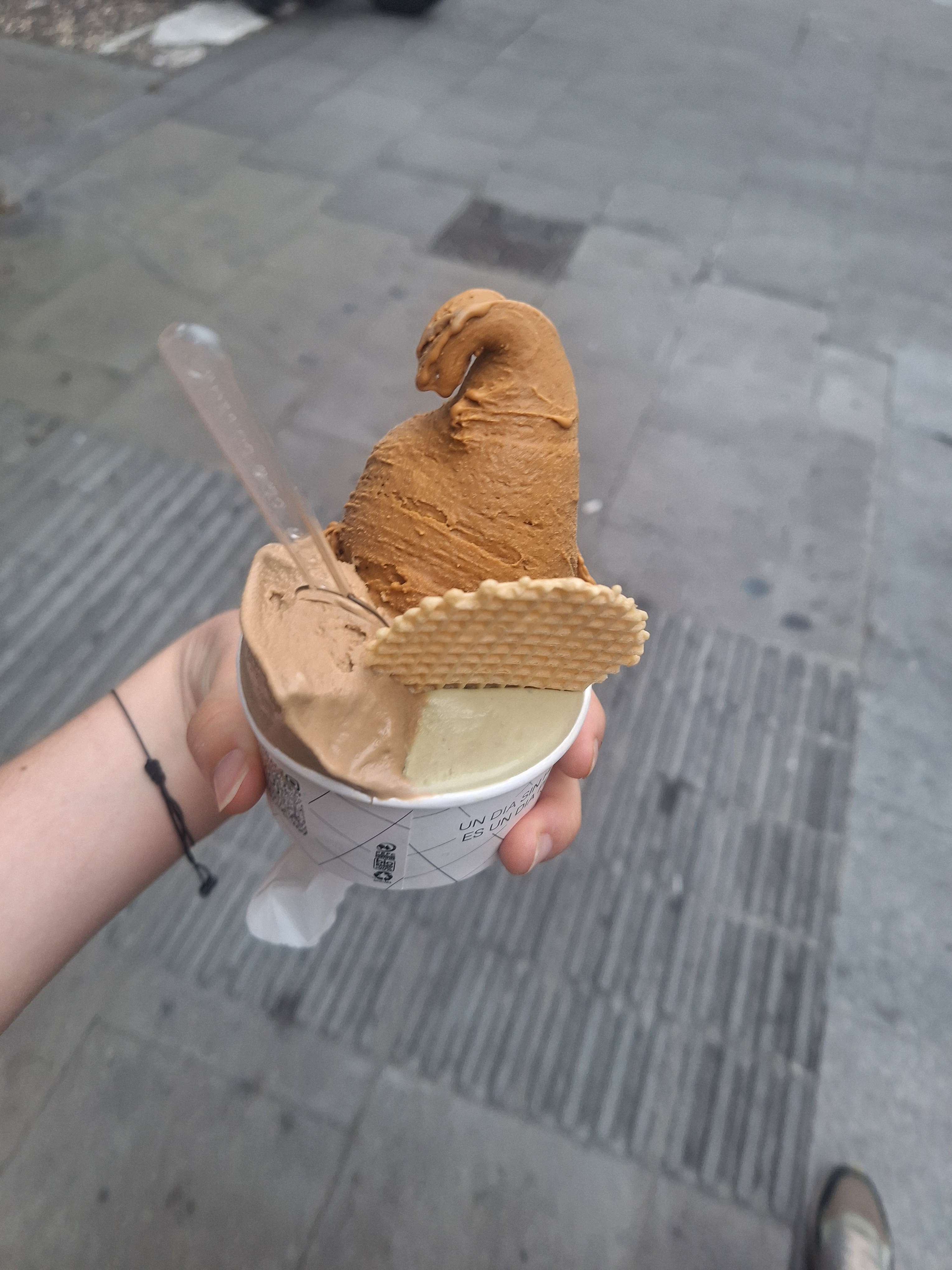 another ice cream I had in barcelona