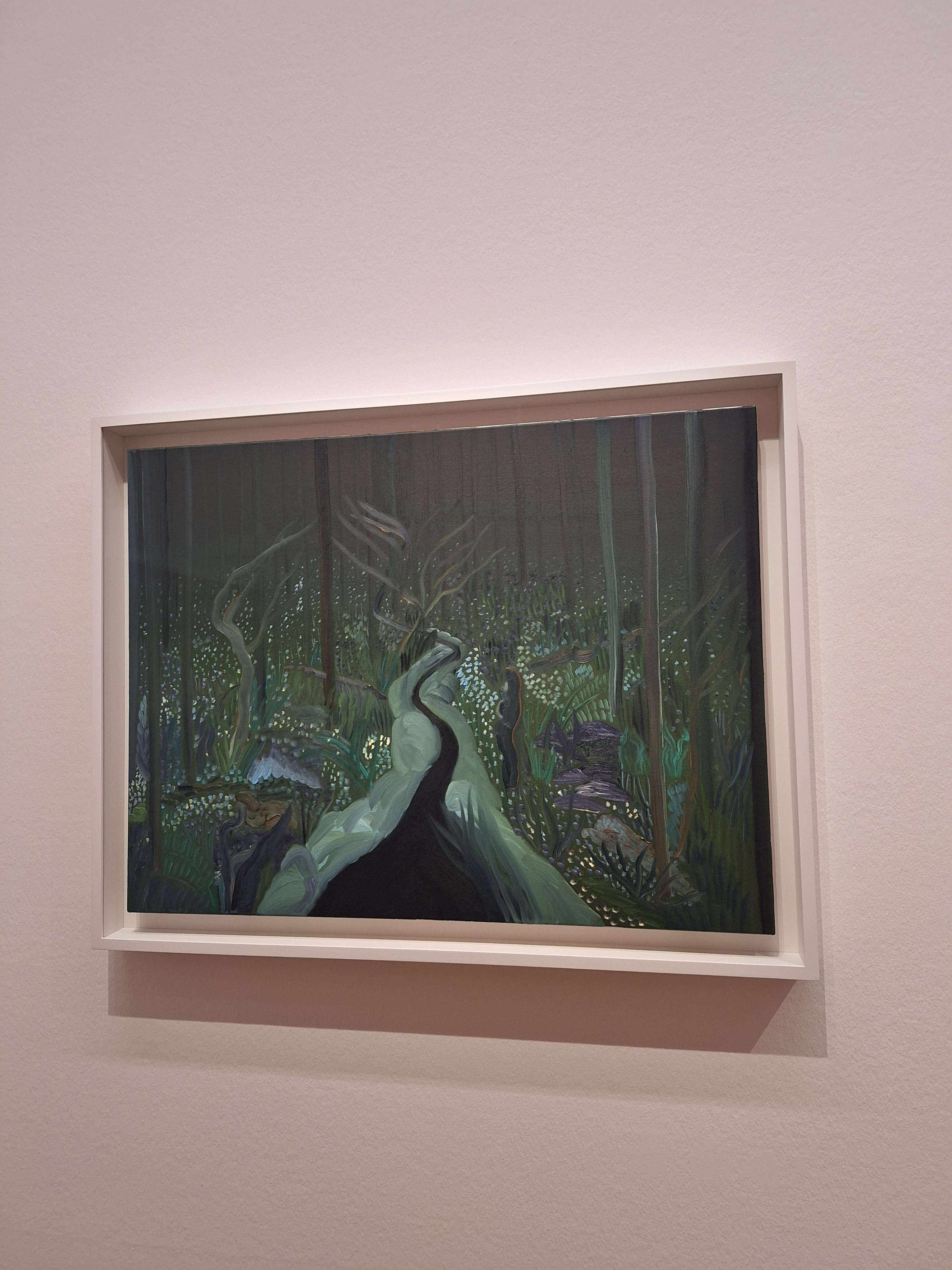 picture of Matthew wong painting