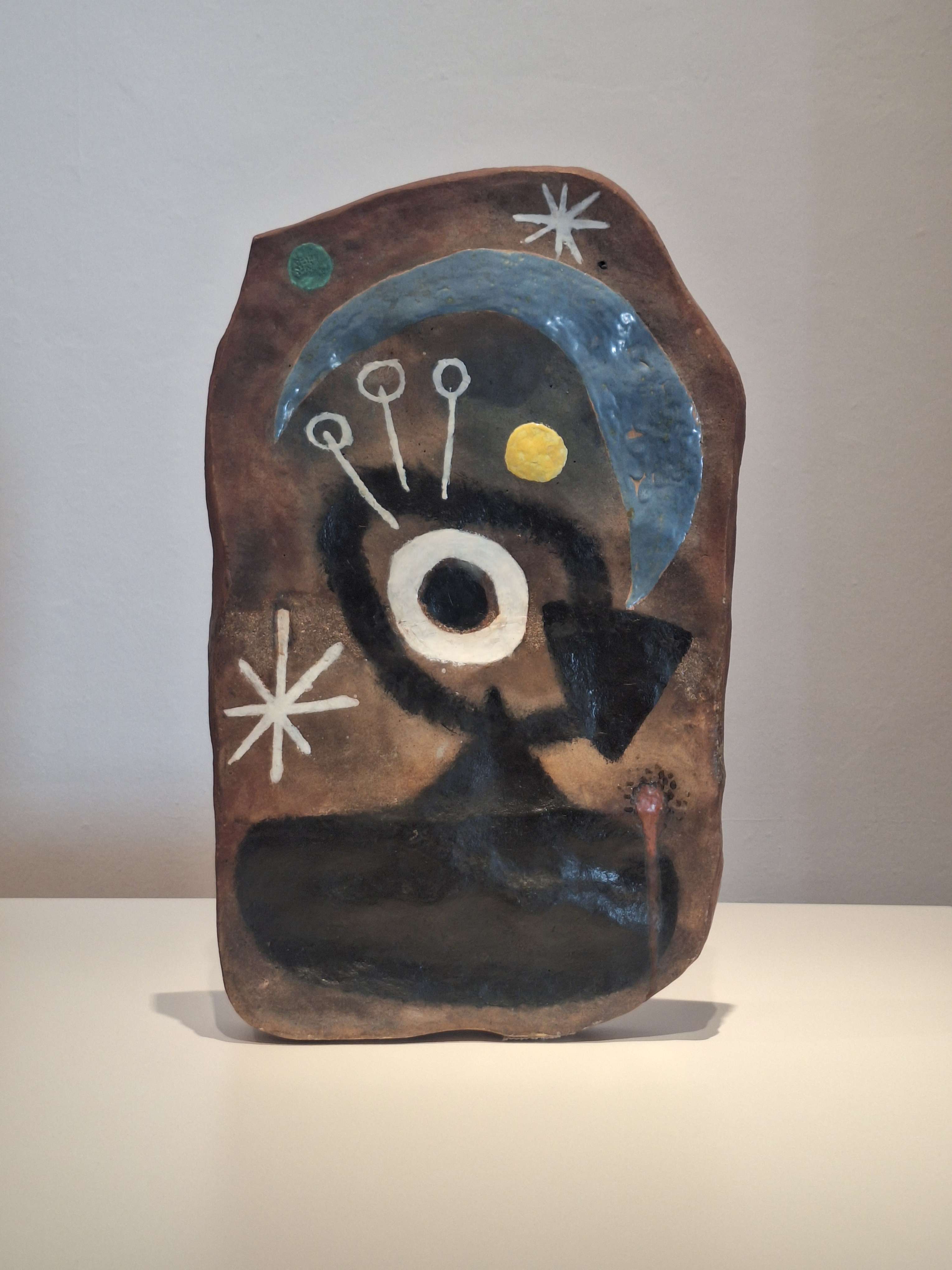miro painting at the fundacio joan miro